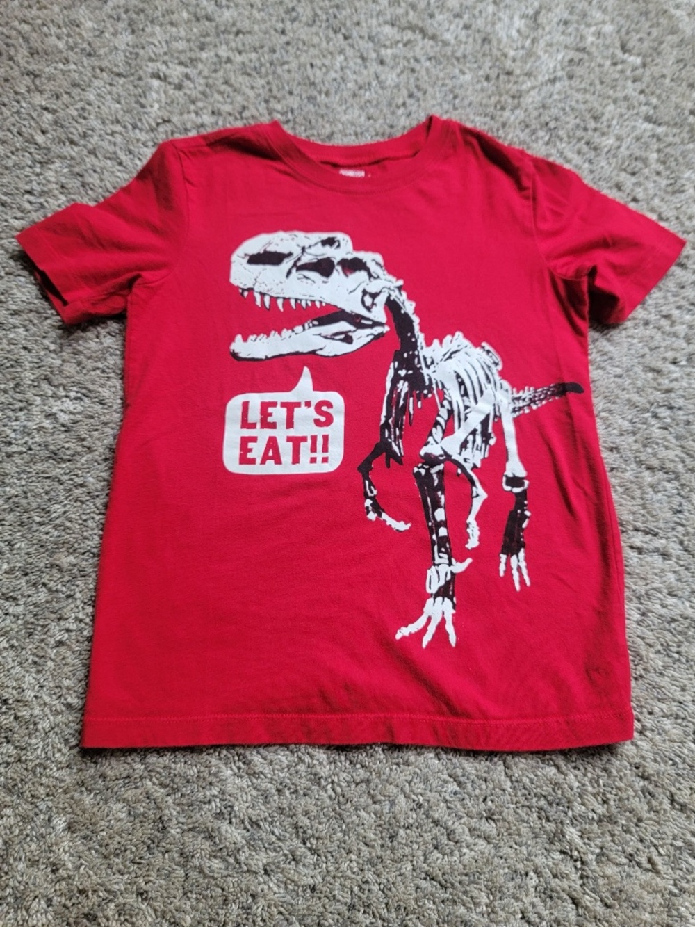 Oshkosh boys red short sleeve top size 8